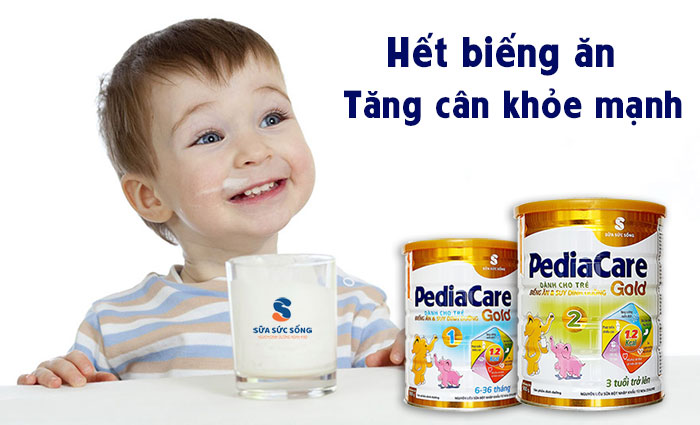 7 sữa cho trẻ biếng ăn, chậm tăng cân, thấp còi được yêu thích hiện nay