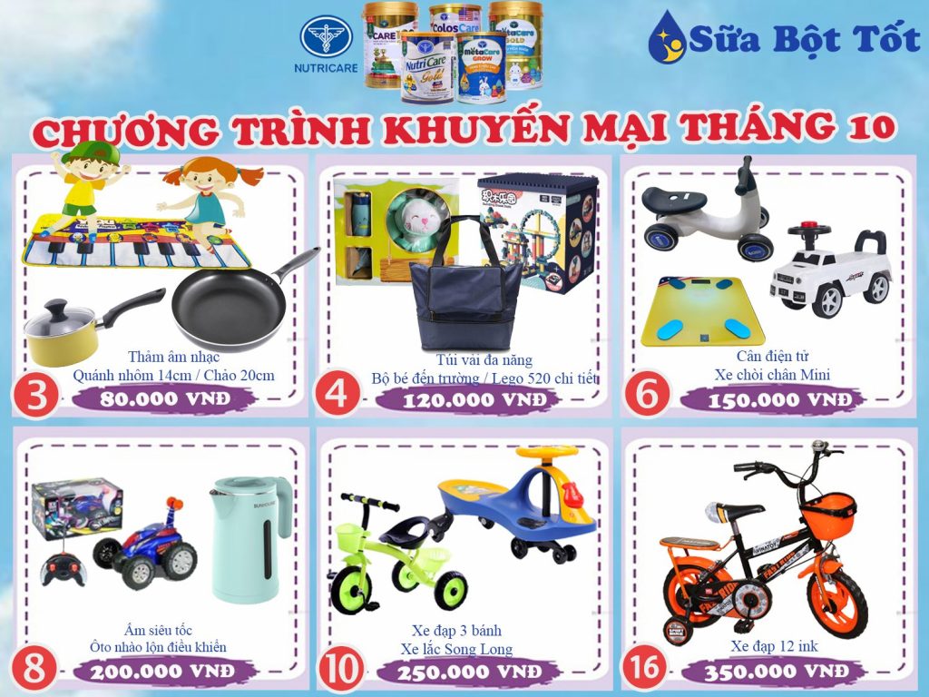 SỮA META CARE GIÁ RẺ – KHUYẾN MÃI QUÀ TẶNG SIÊU TO